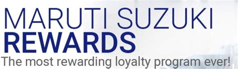 Maruti Suzuki rewards points